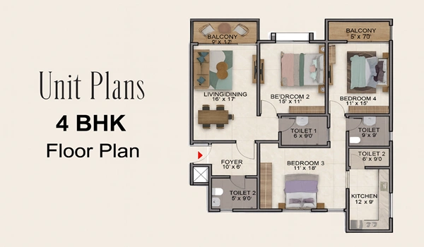 Godrej Kukatpally Floor Plan